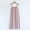 Pink, variant on Aobny Gowns for Women Sleepwear Ruched Purple Modal Nightgown Long Crew Neck Sleeveless Muumuu Nightgown,M