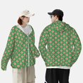 thumbnail image 4 of Kdxio 60s and 70s Style Print Women Men Sun Protection UPF 50+ Jackets Zip Up Long Sleeve Hoodie Hiking Lightweight with Pockets, 4 of 7