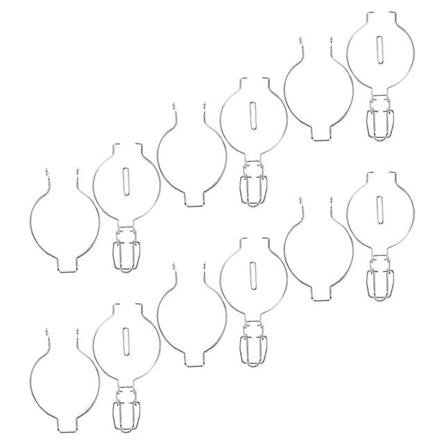 BESTYASH 6 Pcs Bocaux en Verre Faciles à Utiliser avec Boucle Scellée Clips en Acier Inoxydable pour Rangement de Cuisine