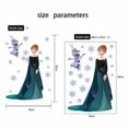 thumbnail image 1 of Elsa Anna Princess Frozen Wall Stickers Children's Room Bedroom Decoration Background Wall Stickers Self Adhesive Stickers, 1 of 4