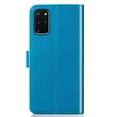 thumbnail image 3 of Galaxy S20+ Case, S20 Plus Wallet Case, Allytech Slim Fit PU Leather Folio Flip Kickstand Magnetic Clasp Book Style Wrist Strap Cards Slots Case Cover for Samsung Galaxy S20 Plus 6.7",Blue, 3 of 6