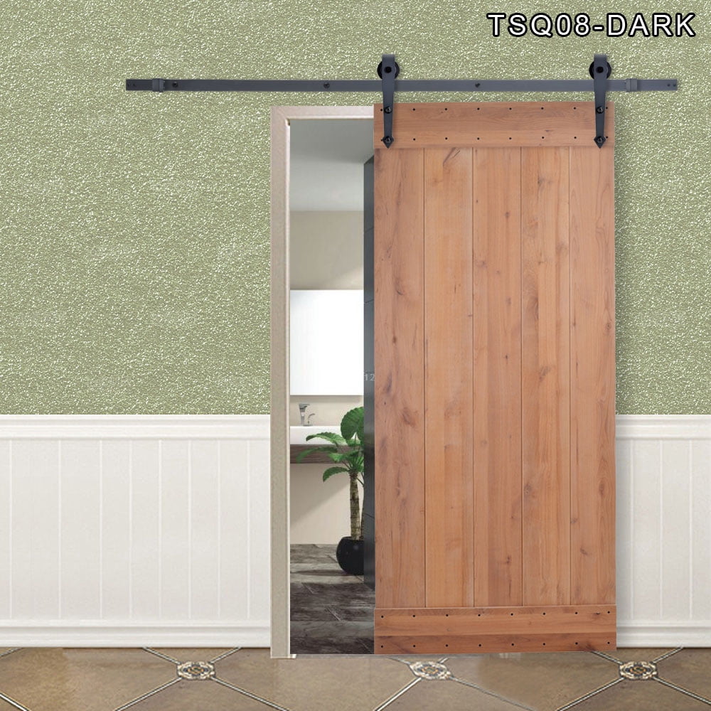 36 in. x 84 in. Vertical Slat Primed Wood Finish Sliding 36 in. x 84 in. Vertical Slat Primed Wood Finish Sliding