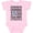 AD-Pink, variant on ALS Awareness Strength Courage Support Boys or Girls Baby Bodysuit