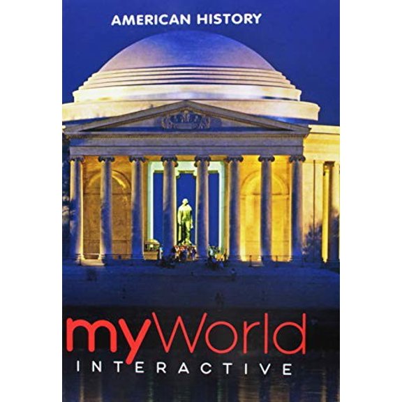 Pre-Owned Middle Grades American History 2019 National Survey Student Edition Hardcover