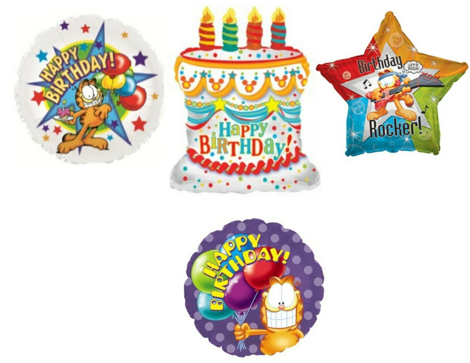 Pick fr Details about   New Vintage Wilton Big Bird and Garfield Cake Decoration Party Supplies 