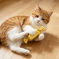 thumbnail image 4 of Cat Toy Crinkle Candy With Catnip Yellow 1 Pack For Indoor Cats Self Play Boredom Relief, 4 of 6