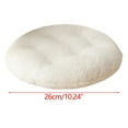 thumbnail image 2 of RnemiTe-amo Thickened Plush seat Cushion,Lamb Fleece pad Warm Pillow Chair Comfort Seat Cushion Soft Chair Pads Warm Chair Cushion for Yoga Office Home Cafe Chair Meditation, 2 of 3