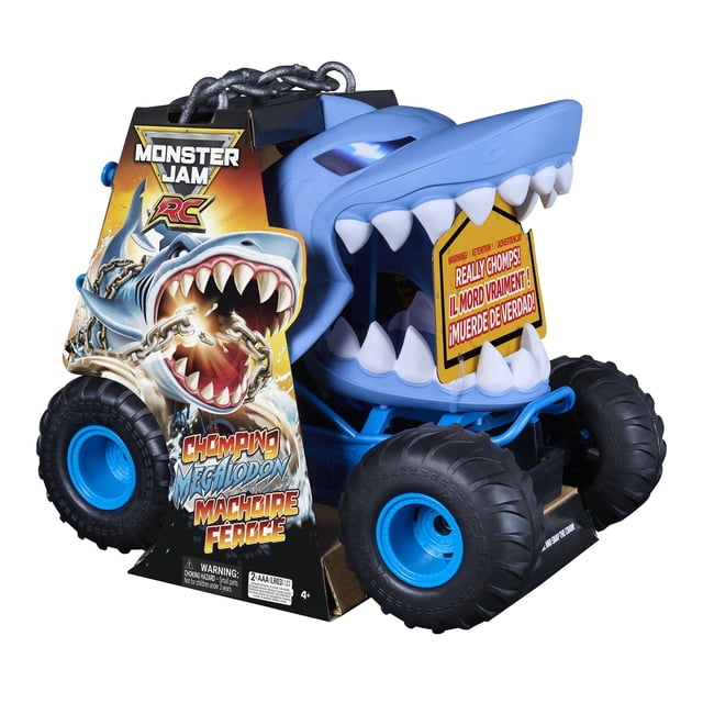 Vehículo de Control Remoto 1:15 Monster Jam Chomping Megalodon