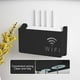thumbnail image 1 of Caja de almacenamiento para router de pared | Instalación sin taladros | Organizador de plástico para módem wifi doméstico y cables | Opciones de color: blanco, negro, gris, rosa y azul, 1 of 6