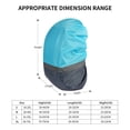 thumbnail image 3 of Maoww Housse de Sac à Dos Imperméable avec Sangle Réfléchissante Housse Verticale Réglable pour Randonnée Camping Voyage en Plein Air, 3 of 5