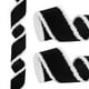 thumbnail image 1 of Cinta de Navidad de 12 yardas x 2.5" Terciopelo Cintas para Envoltura de Regalos Manualidades Cumpleaños Bodas Festival Decoración de Vacaciones, Negro, 1 of 7