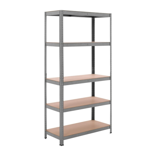 Estante Metalico Onof ESM-01 Anaquel Rack 5 niveles Negro