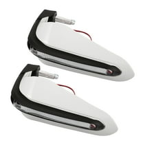 WORGEOUS Dirt Bike Handguards Motorcycle Drop Bar Accessories Car Sandbags White