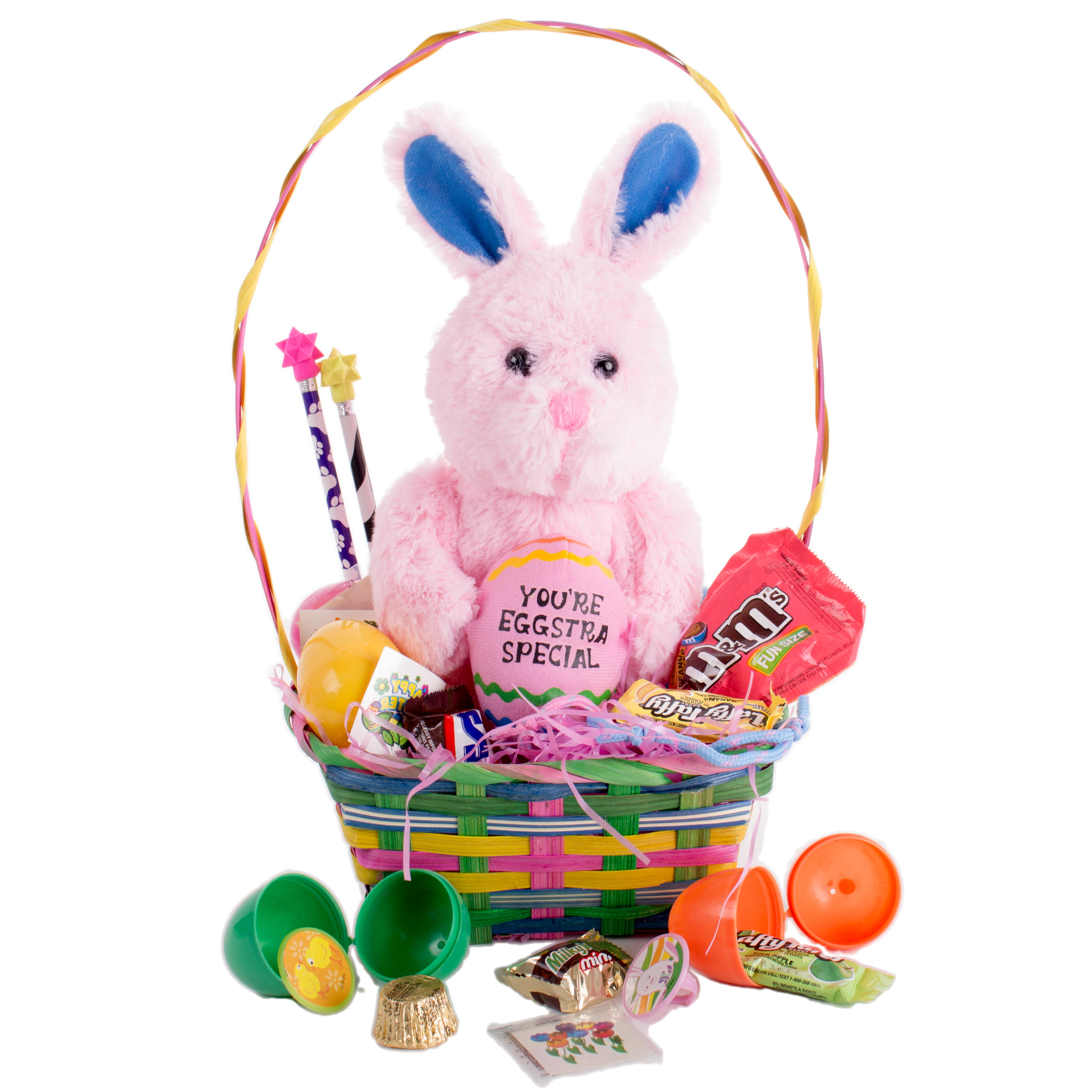Plush Inside Out Easter Basket Gift Bag Sets Character Action Figures Doll Toys