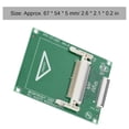 thumbnail image 3 of Tarjeta Adaptadora Compact Flash De 1,8 Pulgadas Y 50 Pines A ZIF/CE, Adaptador CF A SSD HDD Con 2 Cables Planos Para Reemplazo De Disco Duro Portátil, 3 of 7