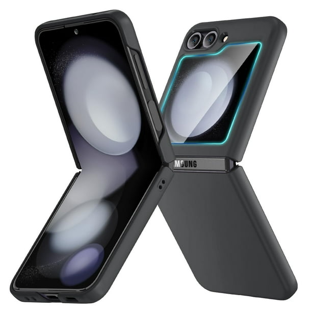 Funda de teléfono Ruky para Samsung Galaxy Z Flip 5 negra