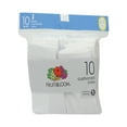 thumbnail image 4 of Fruit of the Loom Women's Cool Comfort Cushion Crew Socks, 10 Pack, 4 of 6