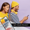 thumbnail image 4 of Mica De Privacidad Cristal Templado Para Modelos iPhone 2 Pz (Iphone 14 Pro Max) ecomlab Mica de privacidad, 4 of 9