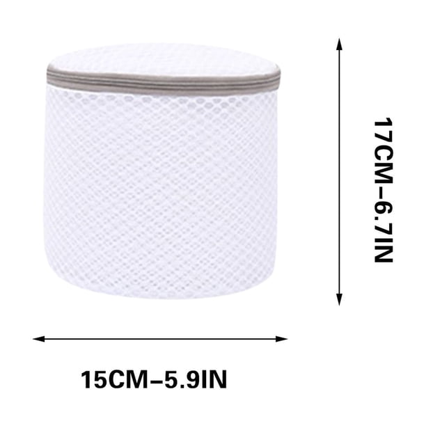 Bolsa de lavandería de malla de panal para prendas delicadas, bolsa de lavado resistente con cremallera para sujetadores, ropa interior, calcetines, suéteres, protector de red para lavadora,