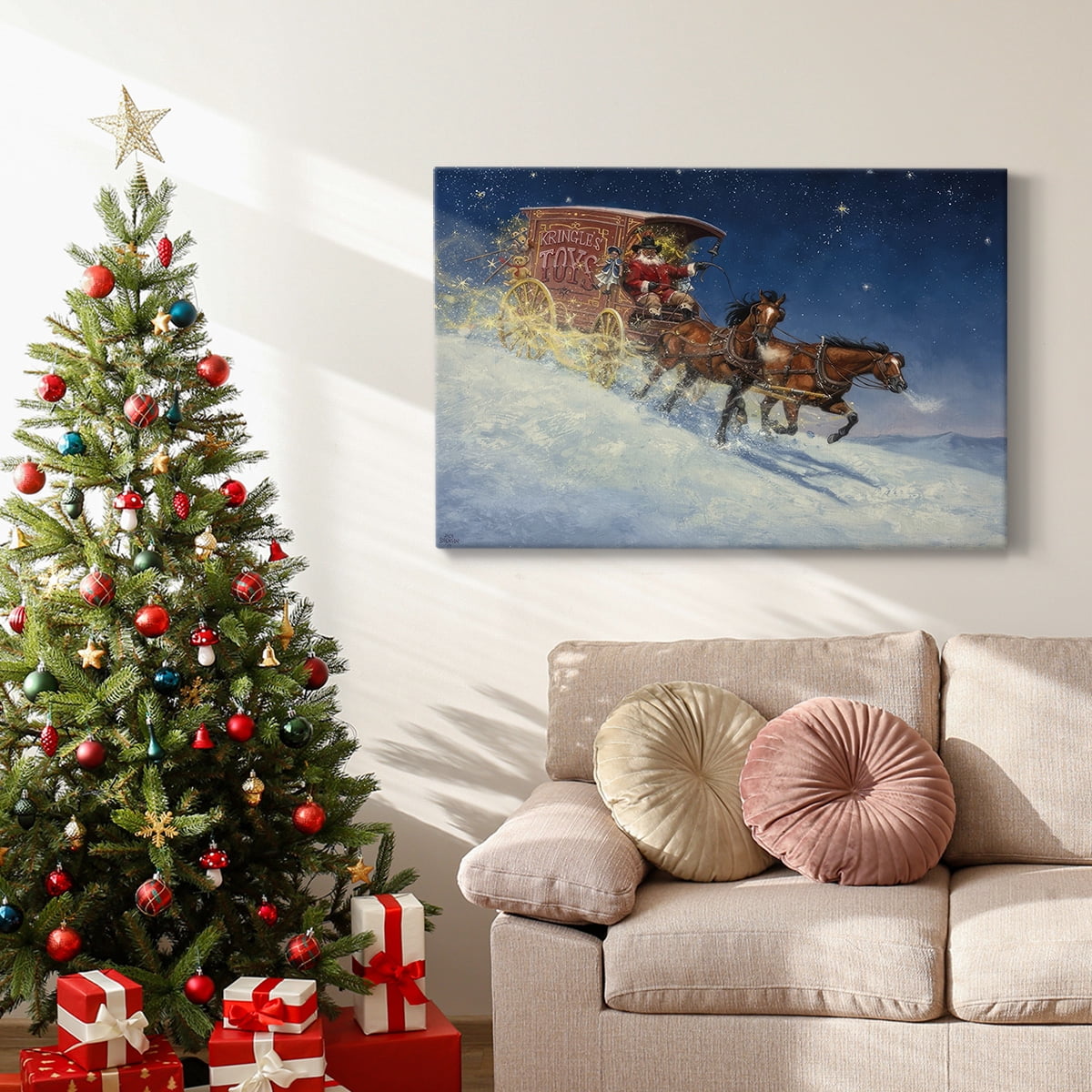 Nick of Time- Gallery Wrapped Canvas