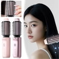 thumbnail image 3 of Electric Curling Brush Negative-ion Hair Straightener Curling Fluffy Brush, 3 of 5