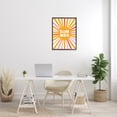 thumbnail image 2 of Stupell Home Décor Industries Bold Summer Typography Playful Rainbow Sun Rays , 24 x 30, Designed by Angela Nickeas, 2 of 6