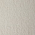 thumbnail image 2 of Ornavo Home Round Storage Ottoman with Reversible Lid, 17in Boucle White Foot Stool, 2 of 7