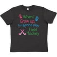 thumbnail image 3 of Inktastic Future Field Hockey Player Youth T-Shirt, 3 of 5