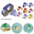 thumbnail image 2 of Christmas Ribbon 2 Inch 100 Yards Christmas Wired Ribbon Christmas Decorating Ribbon Perfect for Gift Wrapping Tree Topper Bow Lantern Staircase Garland Decorations, 2 of 7