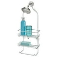thumbnail image 2 of iDesign, Metal Wire Hanging Shower Caddy, Baskets and Towel Bar, 4.25" x 9" x 21.25", Chrome, 2 of 5