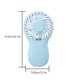 thumbnail image 2 of Mini ventilador de refrigeración eléctrico portátil HandHeld Travel USB Recargable Ventilador de refrigeración Soporte para teléfono, Azul Yuarrent HA5814-03B, 2 of 6
