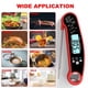 thumbnail image 5 of Termómetro de carne para asar a la parrilla-Termómetro de cocción inalámbrico de lectura instantánea digital para barbacoa y cocina-Termómetro de comida digital ultra rápido-rojo, 5 of 7