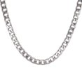 thumbnail image 2 of Halsband i rostfritt stål för män, nyckelben, halskedja, accessoar, kubansk kedja, 2 of 4