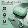 thumbnail image 2 of Auriculares inalámbricos occiam T17 Bluetooth 48H Play Back Green, 2 of 6