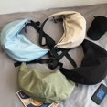 thumbnail image 5 of Bolso grande de nailon con forma de bola de masa bandolera unisex con correa ajustable, 5 of 5
