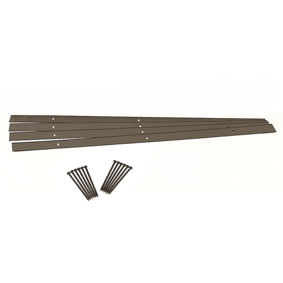 EasyFlex Aluminum Landscape Edging in Bronze, 24 ft. Kit