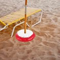 thumbnail image 3 of Shisuyan Beach Umbrella Base Weight Bag Plastic 2Pcs 11X11X2in For Family Garden Use, 3 of 9