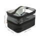 thumbnail image 3 of 1 neceser de maquillaje de doble capa, organizador de cosméticos, bolsa de viaje para exteriores., 3 of 5
