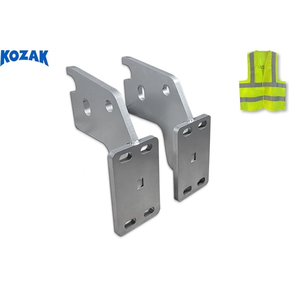 Kozak Brackets Mounting Kit for Front Grille Deer Moose Brush Guard compatible with Mack Anthem 2018