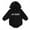 Black, variant on XDZJLR Baby Romper Babys Winter Long Sleeve Hoodie Bodysuit Clothes Solid Colour 20âS Babys Outfit Black 18-24 Months
