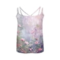 thumbnail image 5 of Ahuyic Womens Sleeveless Top,Tank Tops for Women,Womens Summer Loose Casual Fashion Print Crew Neck Tank Top, 5 of 5