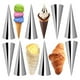 thumbnail image 5 of Juego De Moldes De Cuerno De Crema De Acero Inoxidable De 16 Uds, Cono De Pastelería De Postre Relleno, Herramientas De Horneado De Formas De Metal ANGGREK Otros, 5 of 7