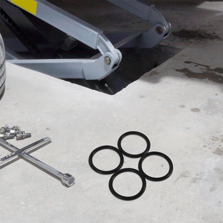 Masteelf Quick Release Bumper Bands for Car Modification with Durable Rubber Material Black Color Universal Fit for Various Models