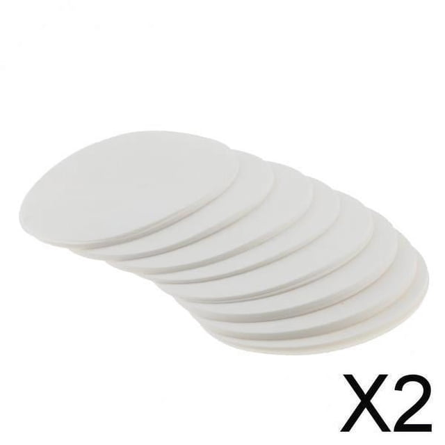 2X 100 Piezas Círculos de Papel de Filtro Cuantitativo Sin Cenizas Medianos 30-50um 9cm Colamx