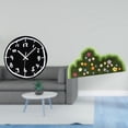 thumbnail image 2 of Reloj De Pared Moderno De Acrílico Y Alfombra Irregular Para Una Elegante Decoración Del Hogar. Reloj De Arte Minimalista Silencioso Con Alfombrilla Antideslizante Para Sala De Estar, Cocina, 2 of 8