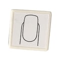 thumbnail image 1 of HILABEE Nail Art Practice Seal & Ink Manicure Practice Nails Stamp for Personal Home Use Square Nail Stamp, 1 of 8