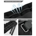 thumbnail image 2 of Pesas para Tobillos Ajustables Fragraim 0.7-6.8 kg Par Negro 15 kg, 2 of 6
