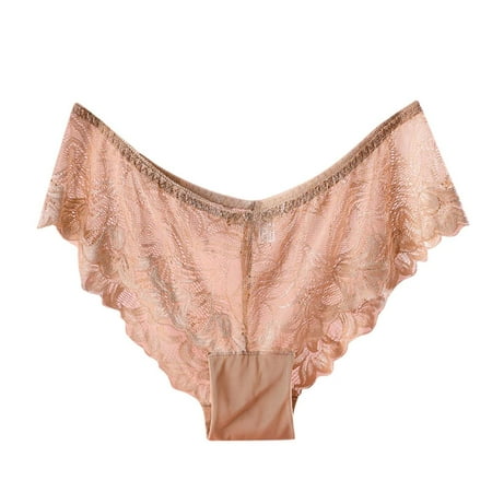 

Women Briefs Underwear Seamless Panties No Show See Through Panty Breathable Stretch Full Briefs G-String For Ladies Cotton Stretchy Briefs Ladies Softter Panties Multipack Khaki M