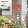 thumbnail image 6 of Alpine Corporation Metal Windmill Garden Stake, 52 Inch Tall, Red, KIY102RD, 6 of 11