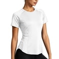 thumbnail image 2 of NELEUS Womens Plus Size Workout Tops for Activewear Athletic Gym Tee Casual Tops Loose Fit Quick Dry Crew Neck,White,US Size 2XL, 2 of 11